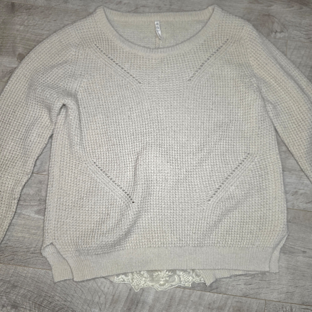 POL Sweater With Lace